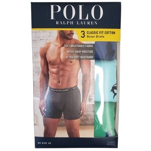 Polo Ralph Lauren Boxer Briefs 3 Pairs NWT